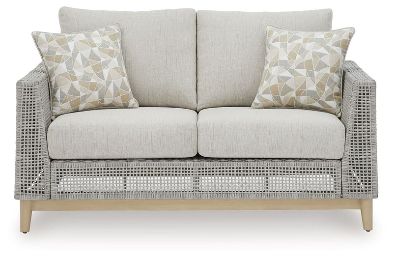 Seton Creek - 4 Pc. - Lounge Set - Gray