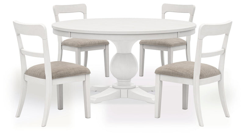 Greddinton - Round Dining Table Set