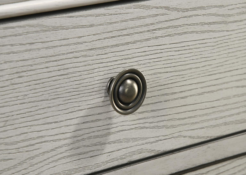 B320 - Oak Dresser - Antique White