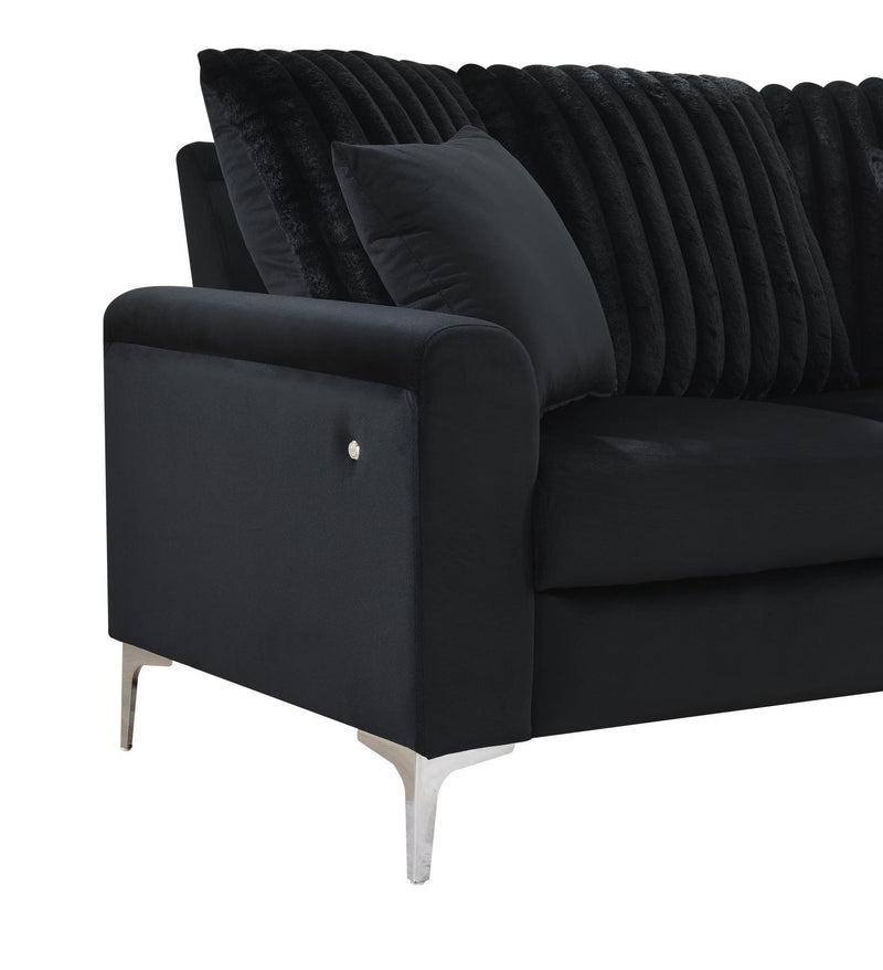 U480 - LED Chair - Black