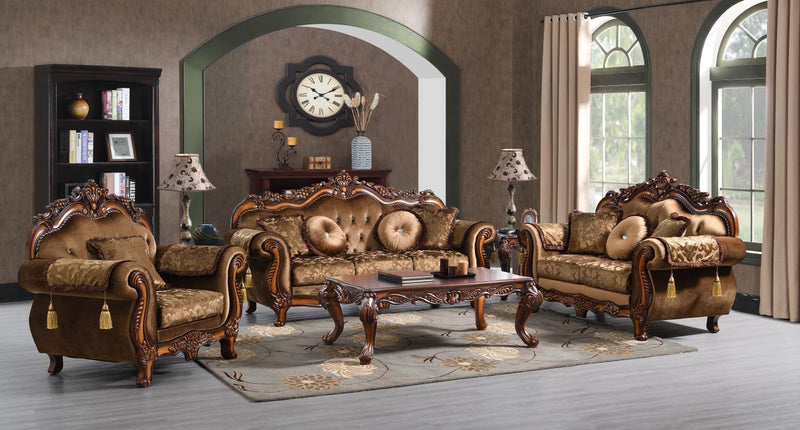 U205 - Traditional Chair - Brown