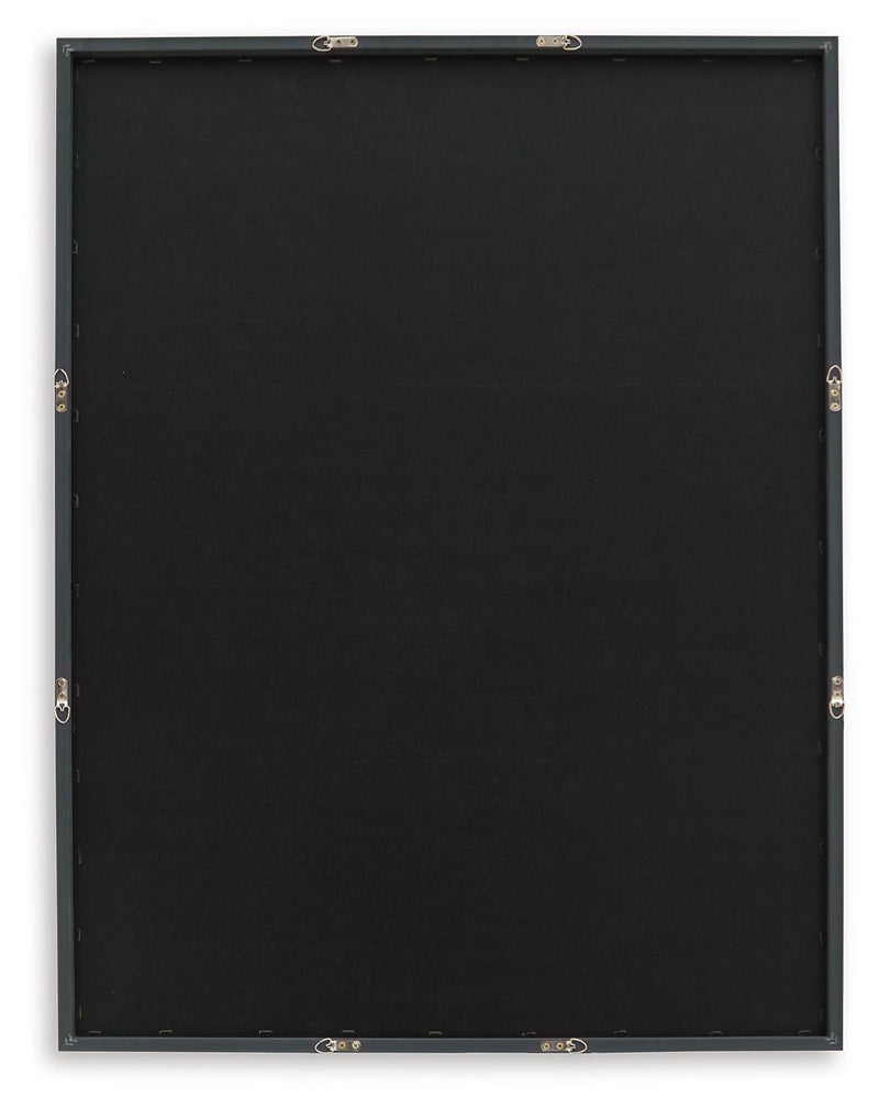 Aldricton - Wall Art - Brown / White