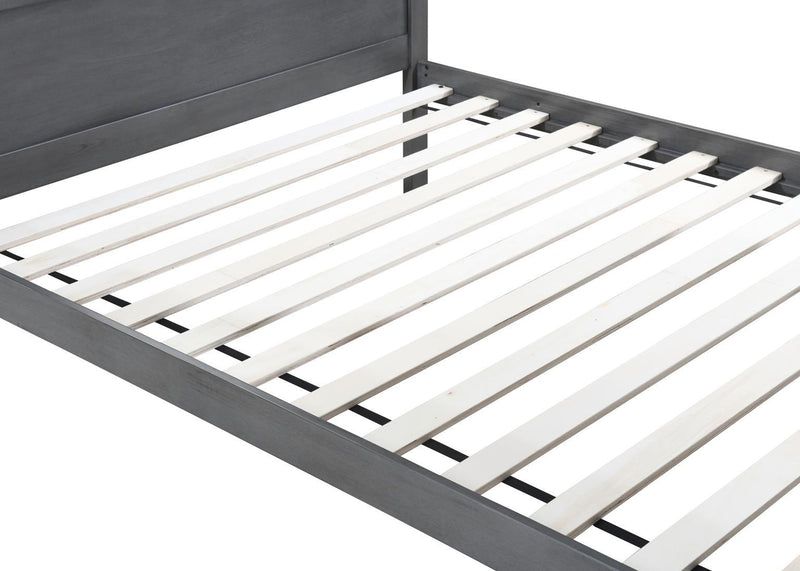 S093 - Twin / Full Bunk Bed - Antique Gray