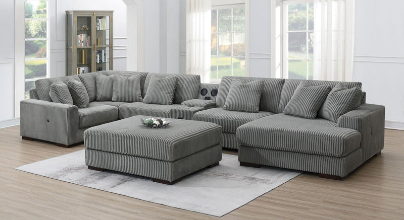 U243 - Ottoman - Gray